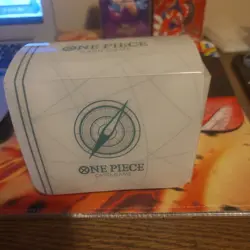 One Piece Card Game White Card Case (Deck Box) by Bandai BAN2667950 - Image 1
