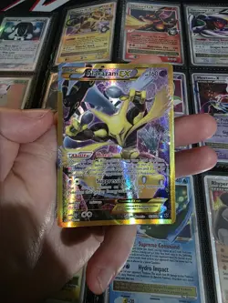 Pokemon Alakazam-Ex TCG Fates Collide Holo Card 125/124 Secret Rare - Image 4