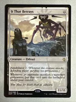 MTG / It That Betrays / DDP / #43 / Regular / Rare / NM - Image 1