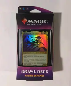 MTG Throne of Eldraine - Brawl Deck "Faerie Schemes" Magic the Gathering SEALED 630509829798 - Image 1