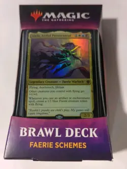 MTG Throne of Eldraine - Brawl Deck "Faerie Schemes" Magic the Gathering SEALED 630509829798 - Image 4
