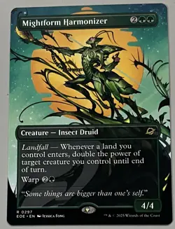 MTG Edge of Eternities Mightform Harmonizer Creature RARE REGULAR #0297 - Image 1