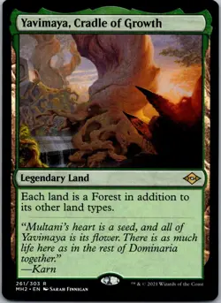 Yavimaya, Cradle of Growth R Modern Horizons 2 261 NM - Image 1