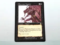 MTG - URZA'S DESTINY (BB/'99) - PHYREXIAN NEGATOR (065) - P. VERN. /RARE/N.P./NM - Image 1