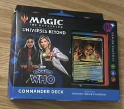 MTG Universes Beyond: Doctor Who - Paradox Power Commander Deck Free Shipping! - Image 1