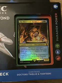 MTG Universes Beyond: Doctor Who - Paradox Power Commander Deck Free Shipping! - Image 3