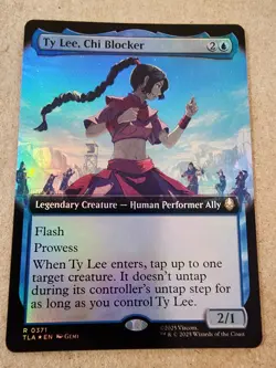 Ty Lee, Chi Blocker - #371 Foil (Extended Art) Avatar: The Last Airbender - Mtg - Image 1