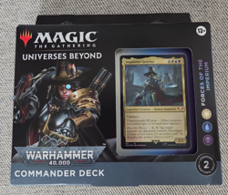 Magic the Gathering Warhammer 40,000 - Forces of the Imperium Commander Deckh - Image 1