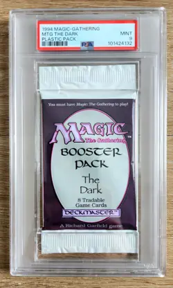 MTG - The Dark - Sealed Booster Pack - PSA 9. More MTG In My Store. - Image 1
