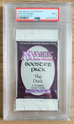 MTG - The Dark - Sealed Booster Pack - PSA 9. More MTG In My Store. - Image 1