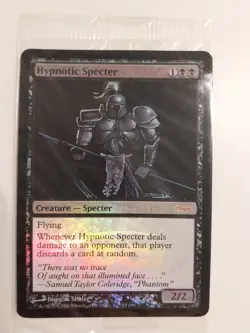 MTG 4x Hypnotic Specter Foil Player Rewards NMint Sealed! - Image 4