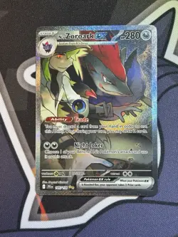 N's Zoroark EX - Secret Rare - Pokemon Journey Together #185/159 Unplayed Mint - Image 1