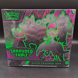 Sealed Pokemon Scarlet & Violet Shroud Fable ETB Elite Trainer Box DK0094 - Image 1
