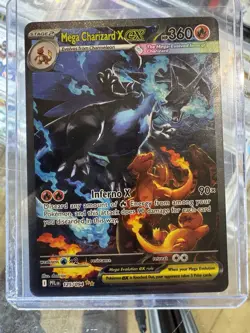 Mega Charizard X EX 125/094 - SIR - Phantasmal Flames - Pokemon TCG MINT - Image 1