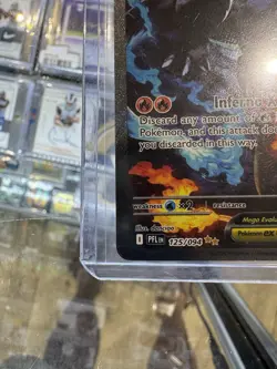 Mega Charizard X EX 125/094 - SIR - Phantasmal Flames - Pokemon TCG MINT - Image 3