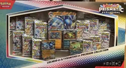 Pokemon TCG Prismatic Evolutions Mega Collection 14 BOOSTER PACKS 5 PROMO CARDS - Image 1