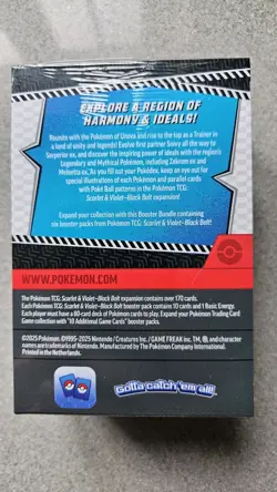 Pokemon Black Bolt Booster Bundle Brand New Sealed In Hand - Image 2