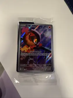 Pokemon Charcadet 022 ETB Black Star Promo - Phantasmal Flames - NM+/SEALED - Image 1