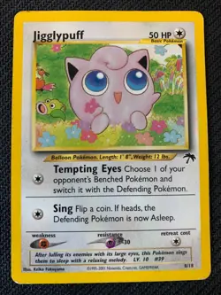 Pokemon TCG Jigglypuff Southern Islands 8 Regular Promo - Image 1