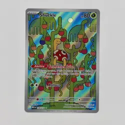 Shuckle 136/132 - ME01: Mega Evolution Pokemon Illustration Rare NM Pack Fresh - Image 1