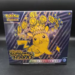 Sealed Pokemon Center Scarlet & Violet Surging Sparks SV08 ETB DK0089 - Image 1
