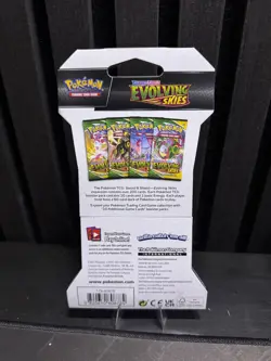 Pokemon Evolving Skies TCG Sleeved Booster Pack Brand New Factory Sealed - Image 2