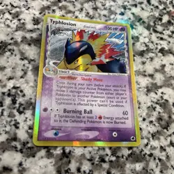 Pokemon TCG Typhlosion (Delta Species) EX Dragon Frontiers 12/101 Reverse... - Image 2
