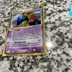 Pokemon TCG Typhlosion (Delta Species) EX Dragon Frontiers 12/101 Reverse... - Image 3