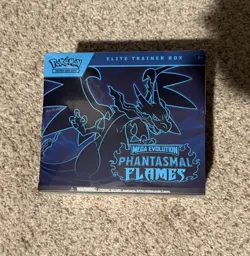 Pokemon Mega Evolution Phantasmal Flames ETB Elite Trainer Box Sealed - Image 1