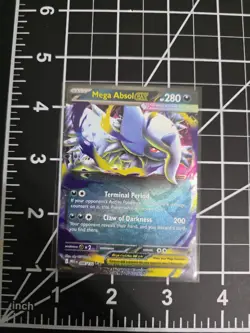 Mega Absol ex 086/132 Pokemon TCG Me01: Mega Evolution Holo NM *FREE SHIPPING* - Image 1