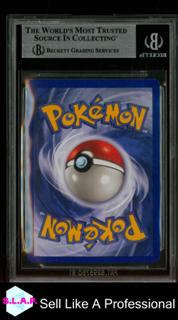 NOCKCHAN POKEMON 7/102 1999 BASE SET HOLO 1ST EDITION DEUTSCH BGS 9 - Image 2