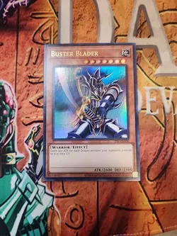 Buster Blader PSV-EN050 Ultra Rare 25th Anniversary Edition NM Yugioh - Image 1
