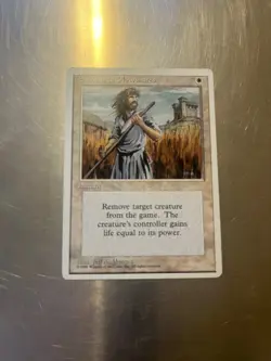 Swords to Plowshares 4th Edition Magic Cards MP, COMBINED SHIPPING - Image 1