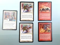 MTG - NEMESIS (BB/'00) - 5 x RARE CARD KONVOLUT / RARE / NEVER PLAYED / NM-EX - Image 1