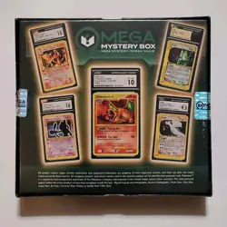 Omega Box Delta Series / 10 Individually Sealed CGC Graded Pokemon Card Slabs - Image 2