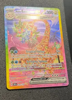 POKEMON CARD 2024 ALOLAN EXEGGUTOR EX SIR FULL ART 242/191 SV SURGING SPARKS - Image 2