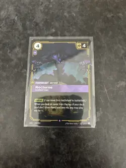 2025 League of Legends Riftbound TCG Nocturne Horryfying Rare Card 194/298 - Image 1