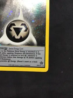 Pokemon Cards: Neo Genesis Rare Holo: Metal Energy 19/111 - Image 5
