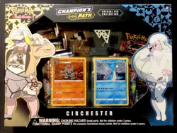 2020 Pokemon Champions Path! Circhester! Special Pin Collection Box! ENN Cards - Image 1