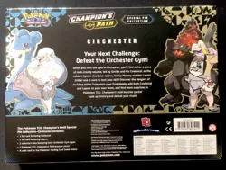 2020 Pokemon Champions Path! Circhester! Special Pin Collection Box! ENN Cards - Image 2