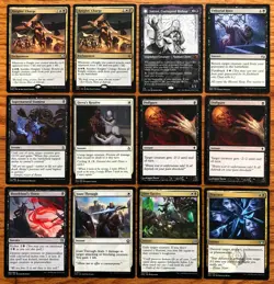 MTG Custom 60-Card Deck - Black & White KNIGHTS - Go-Wide Combat Trickery - Image 2