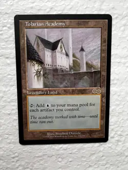 Tolarian Academy Urza's Saga Magic: The Gathering Card And Others - Image 1