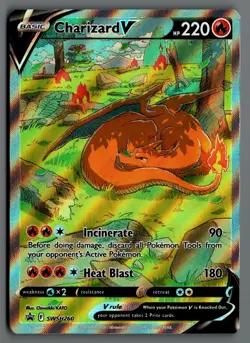 Charizard V - SWSH260 SWSH: Sword & Shield Promo Cards Pokemon Card - Image 1