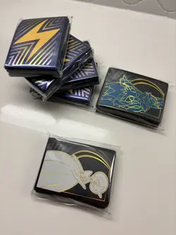 Pokemon TCG Card Sleeves. Lot of 6 packs Surging Sparks - Mega Evolution lucario - Image 2