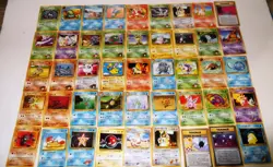 Pokemon TCG Vintage Japanese Cards Lot Of 45 Non-holo - Image 1