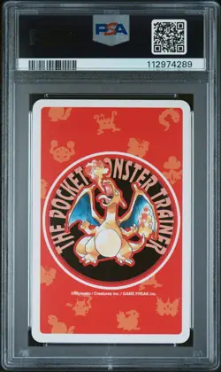 Pokemon PSA 10 Bulbasaur #001 Ace Of Diamonds Red Poker Card 1996 Japanese - Image 3