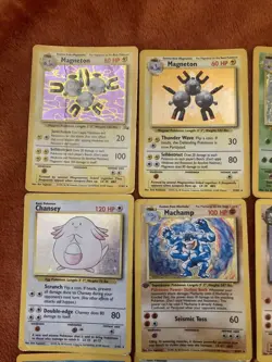 Pokemon Cards Vintage Holo Rare Bundle - Heavy Play - Damaged - Creases - Image 2