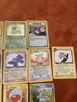 Pokemon Cards Vintage Holo Rare Bundle - Heavy Play - Damaged - Creases - Image 3
