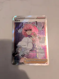 Pokemon TCG Klara SWSH302 Black Star Promo Card - Image 1