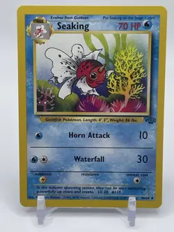 Seaking 46/64 - Jungle - Uncommon - Pokemon Card TCG - NM F3 - Image 1
